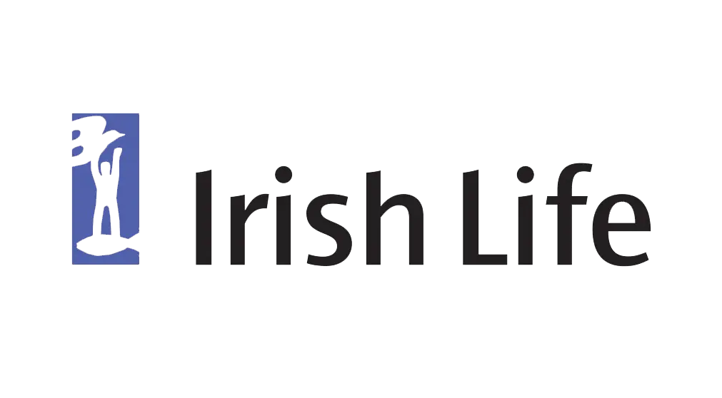 Insurance company 'Irish Life' logo.