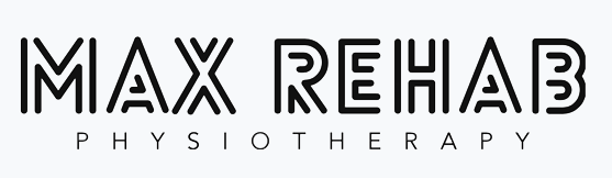 Max Rehab Physiotherapy Logo (link to homepage)